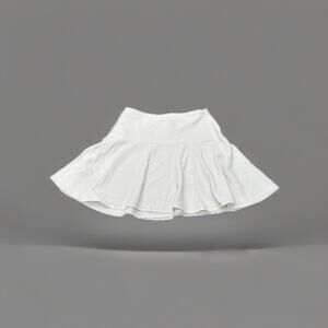 BCBG MAXAZRIA Women's Tennis Midi Skirt White Size S Casual Golf Pickleball ￼